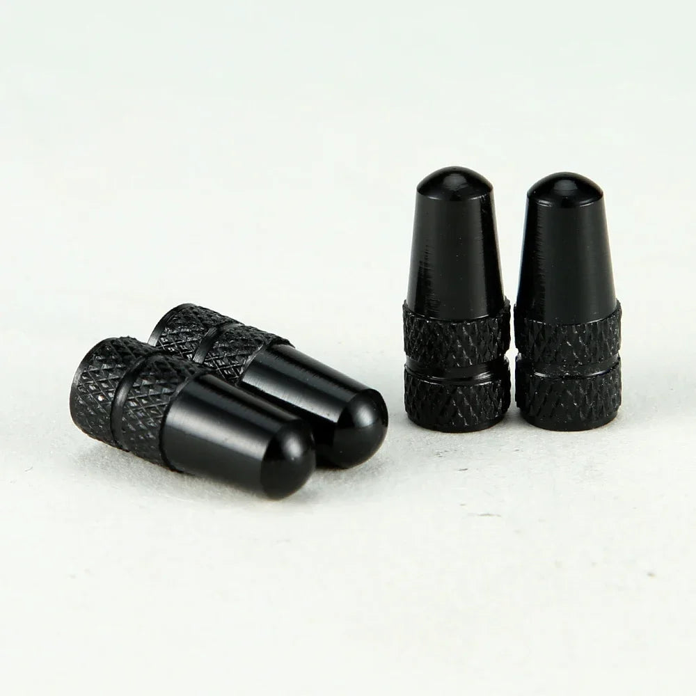 4Pcs/Set Aluminum Alloy Road MTB Track Racing Bike Tube Tyre Bicycle Tire Wheel French Valve cap Presta AIR Valve Caps