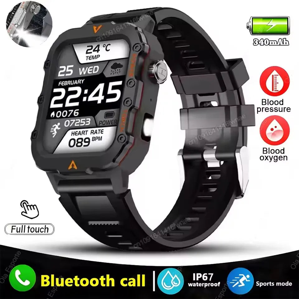 2025 Smartwatch Men Bluetooth Call Heart Rate Health Monitor AI Voice Waterproof Sport GPS Tracker Smart Watches For Android IOS