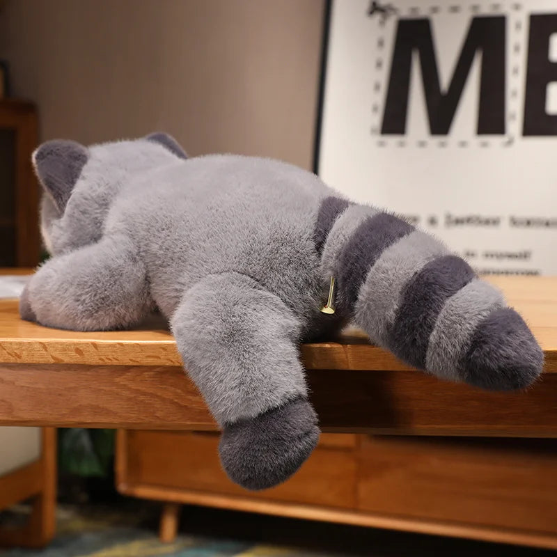 30-65cm Kawaii Raccoon Plush Toy Lovely Raccoon Cute Soft Stuffed Animals Doll Pillow For Girls Children Kids Baby Birthday Gift