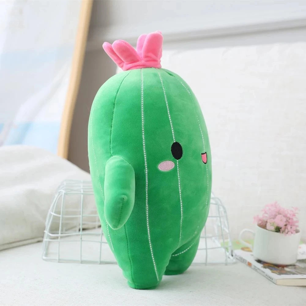 Cactus Plush Toy High Quality Strong Flexibility Washable Kids Boy Girl Gift Room Decor Cactus Stuffed Doll for Student