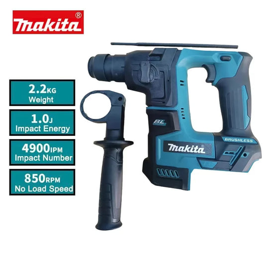 Makita Original HR140D Brushless Hammer Cordless Electric Hammer 18V Lithium Battery  Wireless Drills Makita 18v Power Tools ﻿