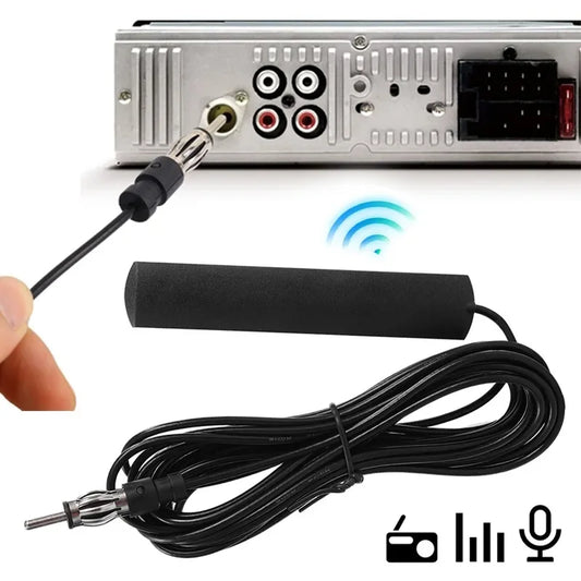 Universal 3M 5M Auto Car Radio TV FM Antenna Signal Amp Amplifier Marine Vehicle Boat RV Signal Enhance Device Car Accessories