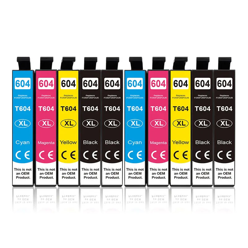604 Ink Cartridge FULL For Epson T 604XL T604 XL Compatible Cartridges XP 2200 2205 3200 3205 4200 4205 WF 2910 2930 2950Printer