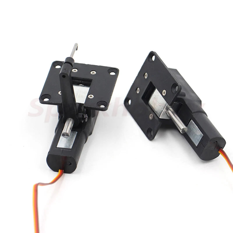 Sparkhobby 5KG 55g Electric Retractable Landing Gear with Metal Block steering for RC 3-5kg FPV Fixed-wing Drone Airplane