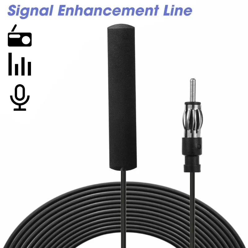 Universal 3M 5M Auto Car Radio TV FM Antenna Signal Amp Amplifier Marine Vehicle Boat RV Signal Enhance Device Car Accessories