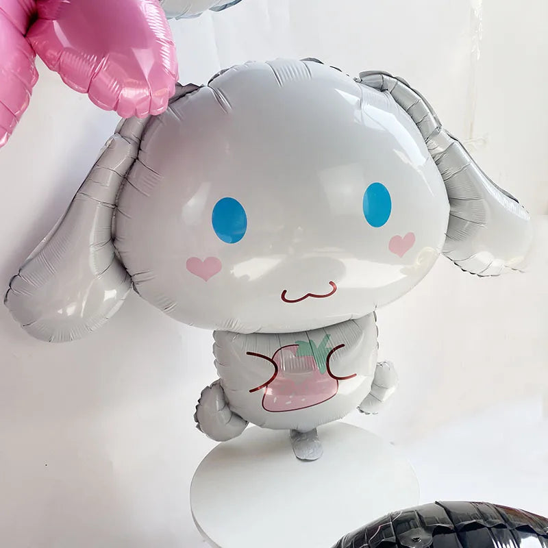 1PC Cute Anime Party Decoration Balloons Sanrio Kulomi Melody Theme Foil Ball for Girls Adults Kawaii Birthday Party Ballons