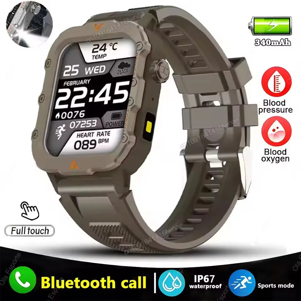 2025 Smartwatch Men Bluetooth Call Heart Rate Health Monitor AI Voice Waterproof Sport GPS Tracker Smart Watches For Android IOS