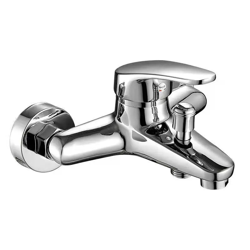 Wall Mounted Shower Faucet Mixing Valve Bathroom Hot Cold Water Mixer Tap Household Toilet Mixer Bathtub Faucet