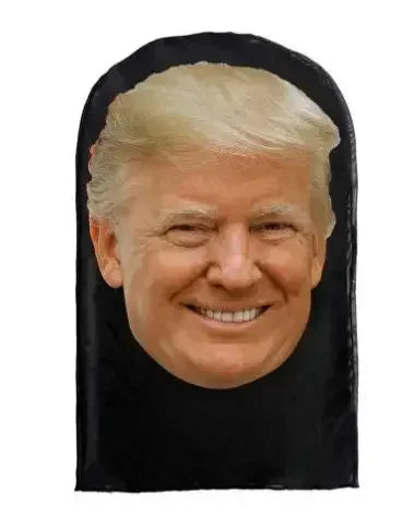 Creative 3d Printed Full Face Mask Head Fit Elastic See-through Mask For Men Women Idea For Anti-facial Cosplay Headdress
