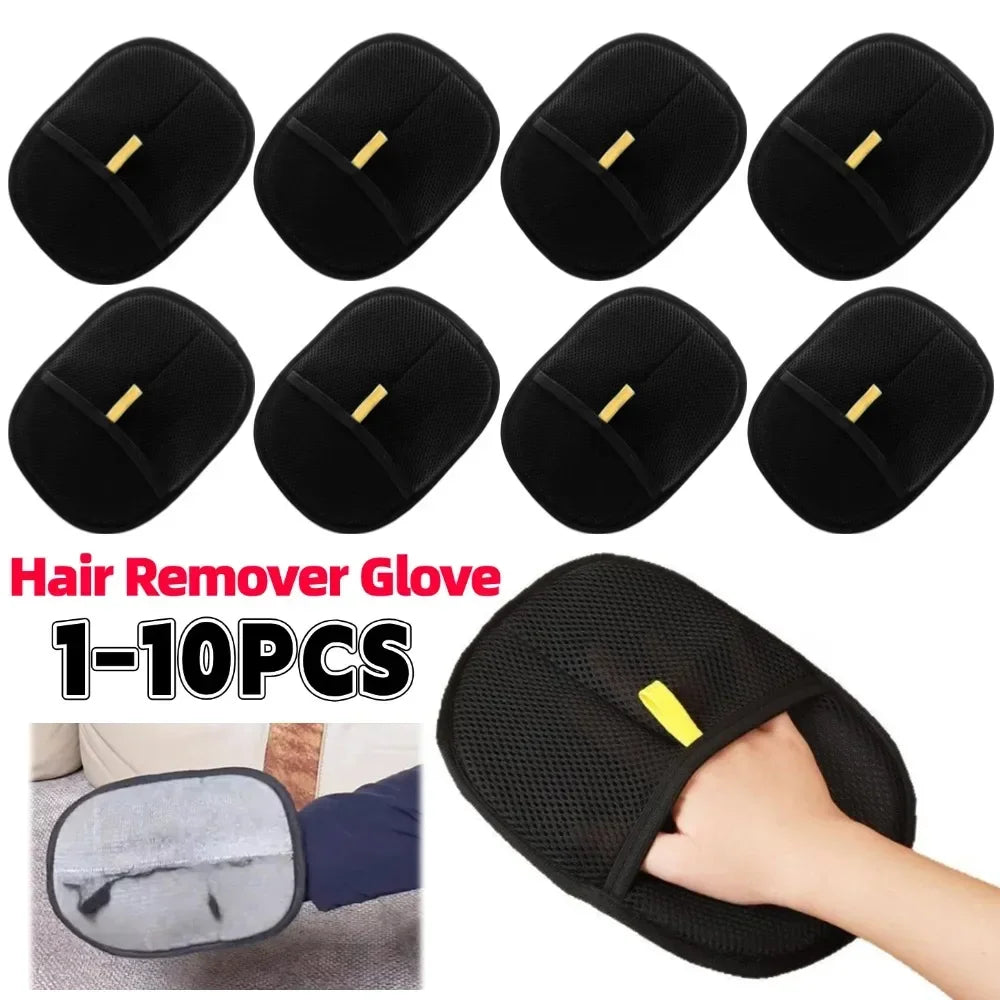 1-20PCS High Quality Double-Sided Pet Grooming Gloves Pet Hair Removal Tool for Clothes Furniture Dogs Cats Reusable Lint