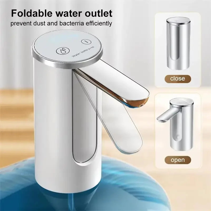 Xiaomi Electric Water Pump USB Charge LED Display Auto Switch Drink Dispenser Charging 1-Click Auto Switch Drink Pump Dispenser