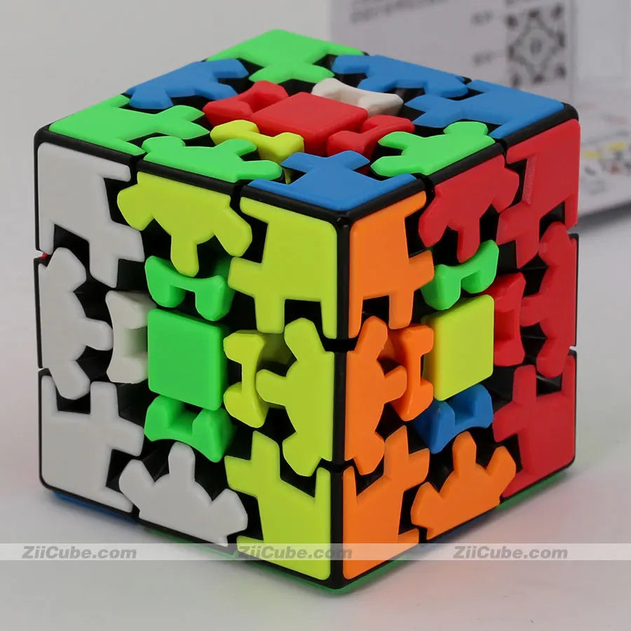 Ziicube YuMo Gear Magic Cube 3x3 57mm Professional Educational Toys Twist Smart Games Stickerless Cog Wheel Puzzles Cubos Magico