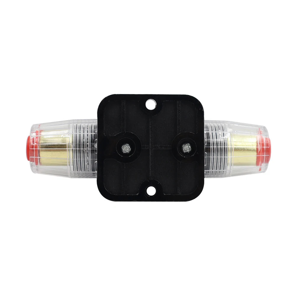 20A 30A 40A 50A 60A 80A 100A 125A 150A Resettable Circuit Breaker 12V 24V DC Car Truck Audio Resettable Fuse Circuit Breaker