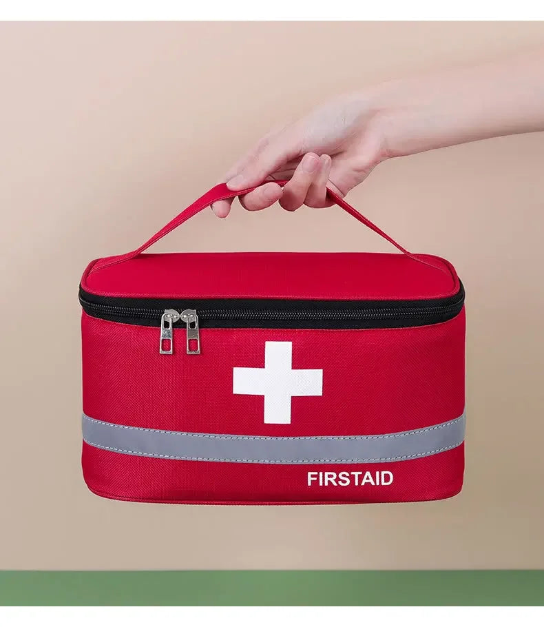 Portable First Aid Kit Medicine Storage Bag  Outdoor Rescue Bag Household Children's Large Capacity Medical Kit Storage Organize