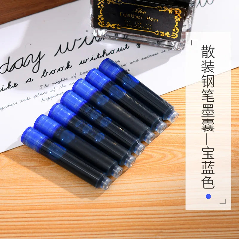 Fountain Pen Ink Bottle 30 ml / Ink-Sac Set, Water Soluble Colorful Replaceable Refill Office School Supplies Student Stationery