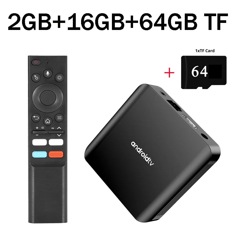 TV Box Android 14 8K TV98 ATV Plus Allwinner H313 Quad Core 5G Dual Wifi BT5.0 Support Smart Voice control Player 4K Set Top Box