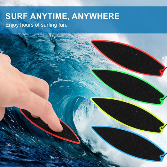 Mini finger surfing cool fingertip skateboard, children's toy thumb skateboard, air surfboard fingertips