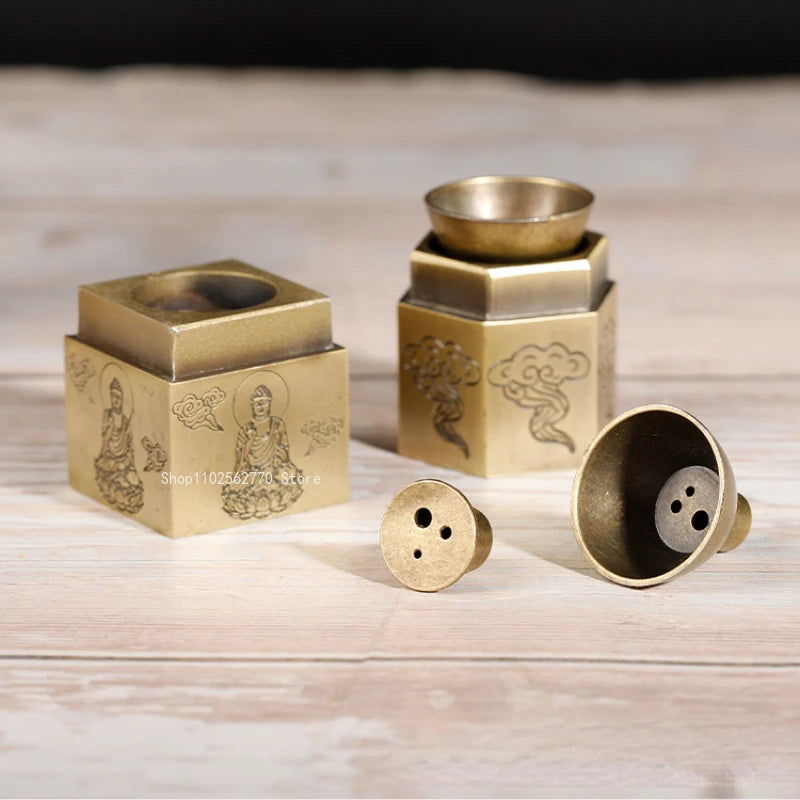 Imitation of Ancient Standing Style Thread Incense Burner Home Indoor Desktop Decorative Ornaments Hand-made Thread Incense Tool