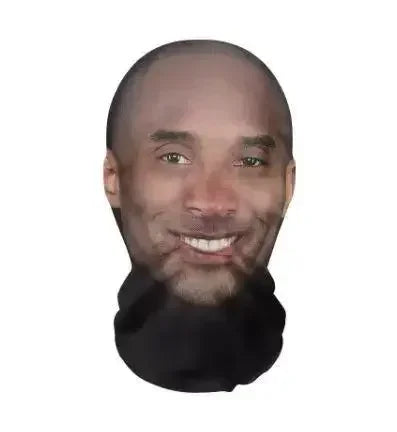 Creative 3d Printed Full Face Mask Head Fit Elastic See-through Mask For Men Women Idea For Anti-facial Cosplay Headdress