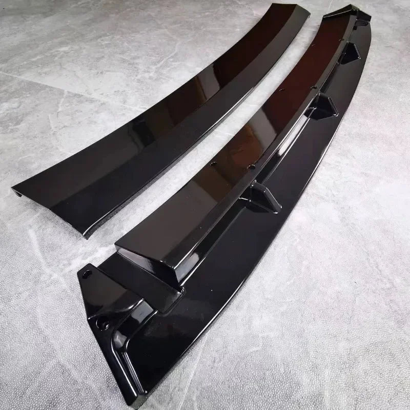 Car Front Bumper Lip for Audi A3 8V S3 S-Line 2017 2018 2019 2020 Front Bumper Lip Chin Spoiler Splitter Deflector Cover Guard