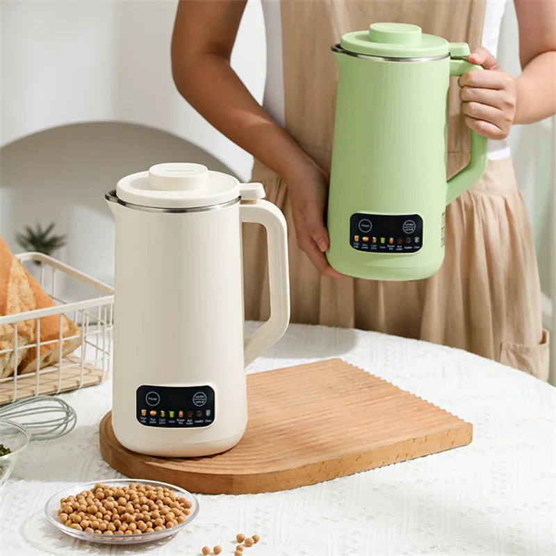 800ml US/EU/UK Soy Milk Machine 110V/220V Multifunctional ElectJric Juicer Maker 10 Blades with 12H Timer Auto-clean