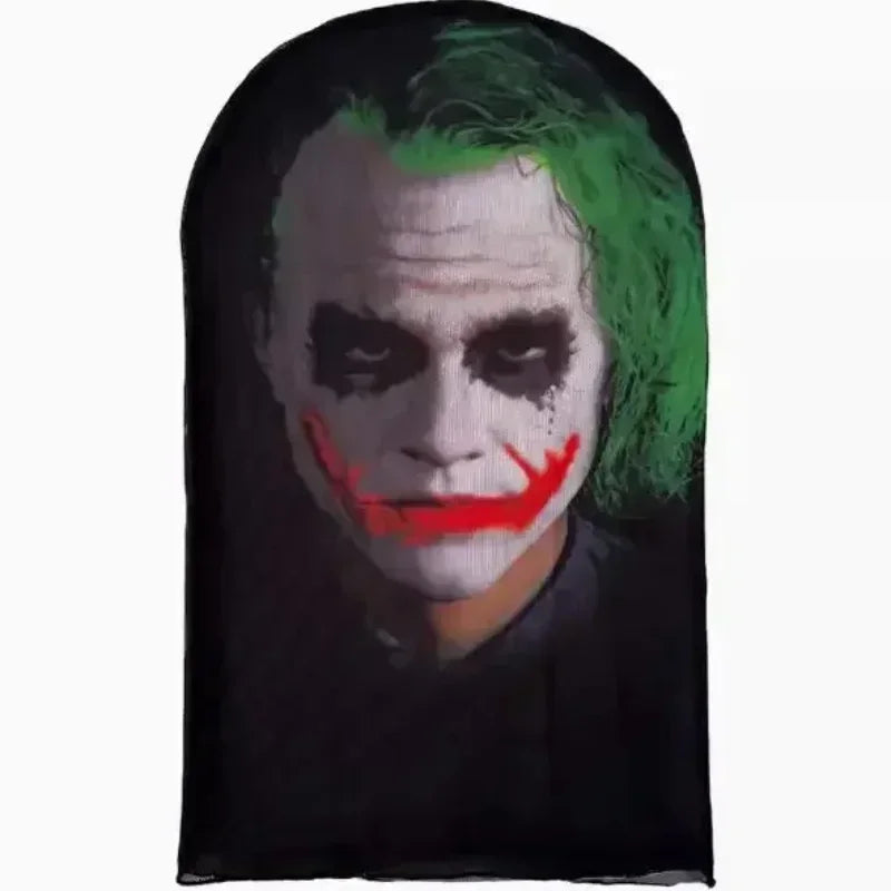 Creative 3d Printed Full Face Mask Head Fit Elastic See-through Mask For Men Women Idea For Anti-facial Cosplay Headdress