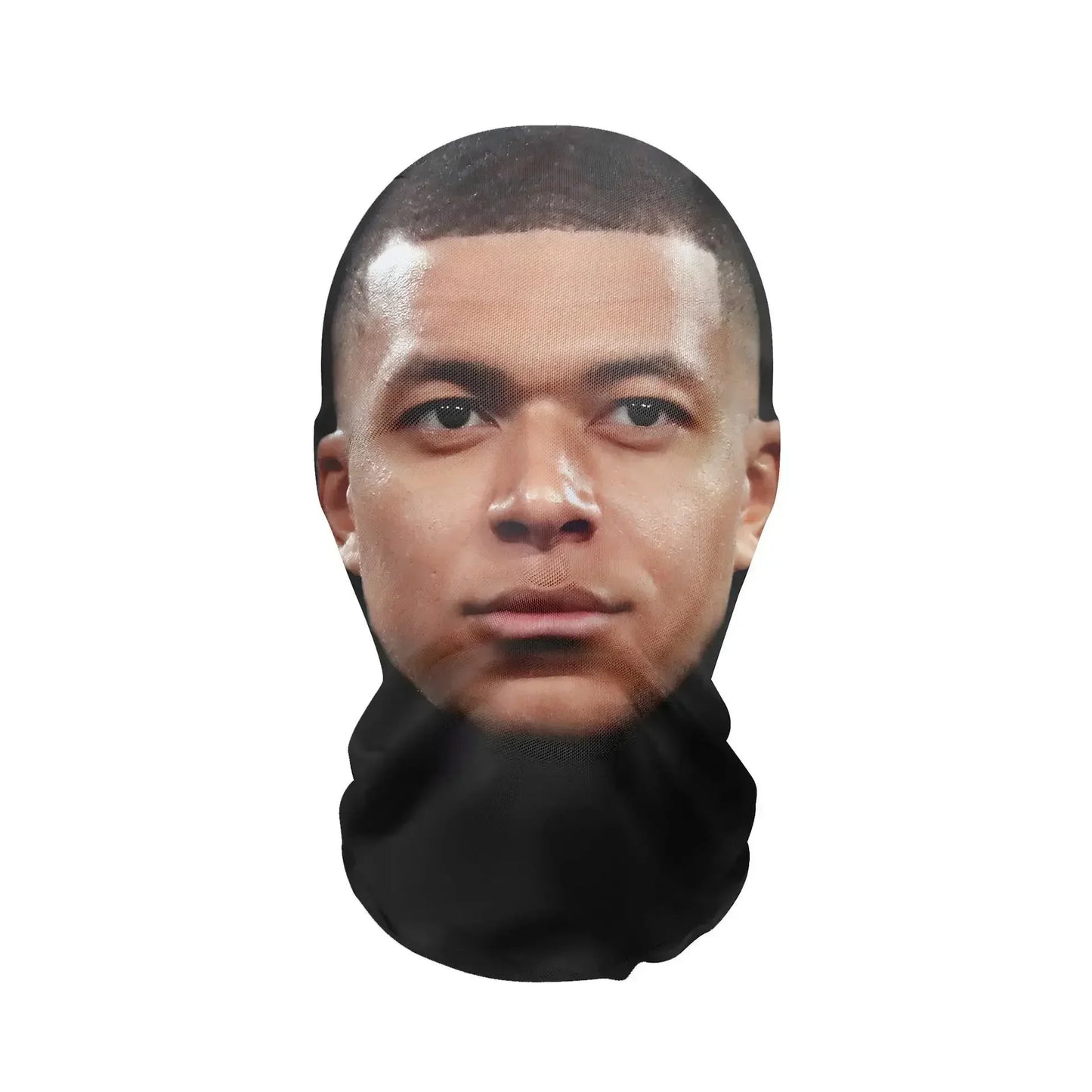 Creative 3d Printed Full Face Mask Head Fit Elastic See-through Mask For Men Women Idea For Anti-facial Cosplay Headdress