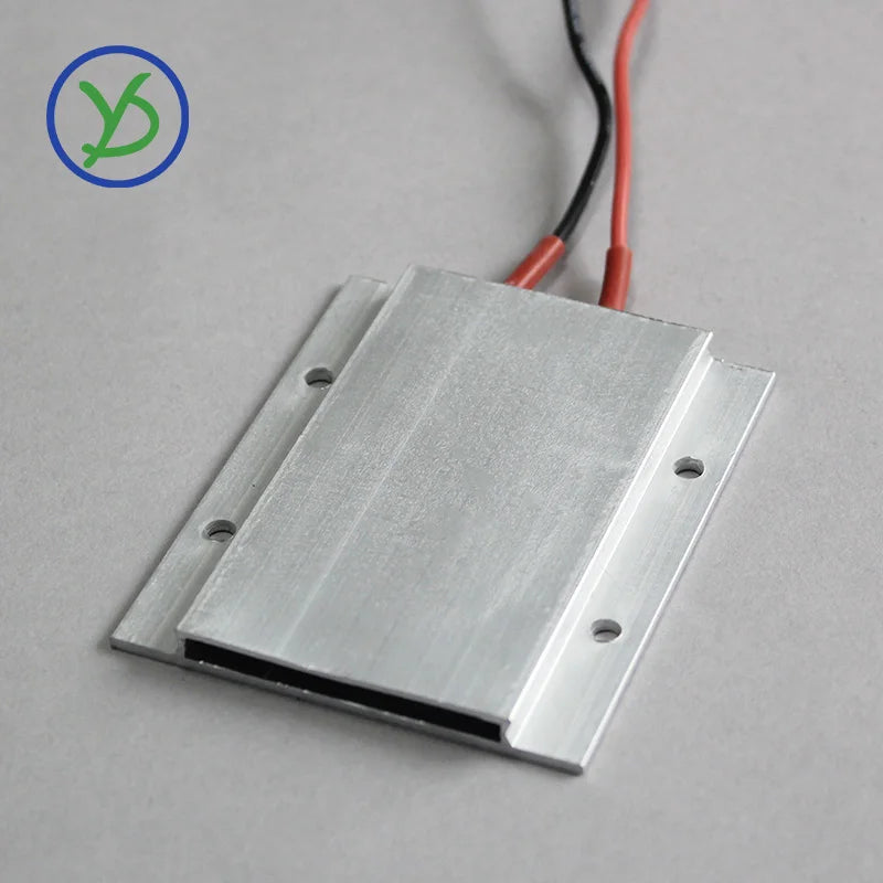 2Pcs Thermostatic Ceramic PTC Heating Plate 12V 110V 220V Assemble LED Lamp Beads Heater Element 24V Desoldering Station 77x62mm
