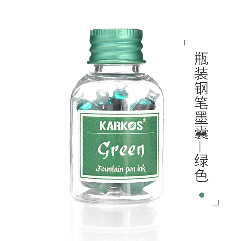 Fountain Pen Ink Bottle 30 ml / Ink-Sac Set, Water Soluble Colorful Replaceable Refill Office School Supplies Student Stationery