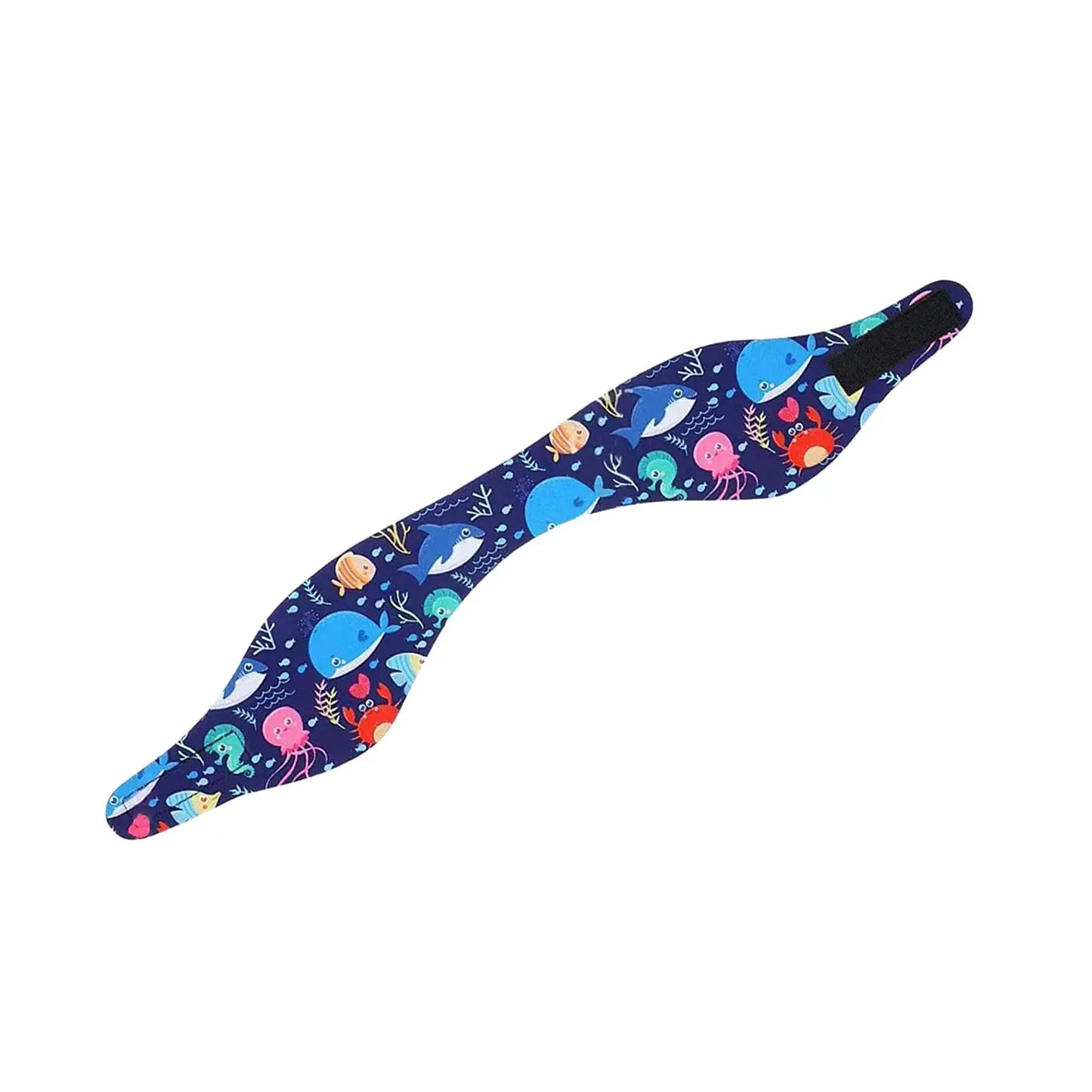 Children Swimmers Headband Ear Bands Hair Guard Cute Sturdy Elastic Neoprene