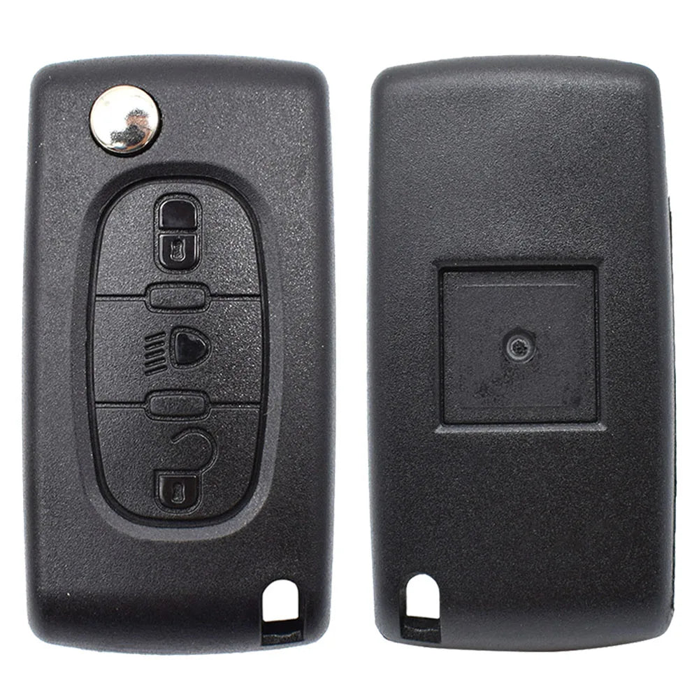 APKTNKA Car Replacement Remote Key Shell Case For Citroen C2 C3 C4 C5 C6 C8 Fob Case Cover 3 Button VA2 Blade CE0523 2008 - 2011
