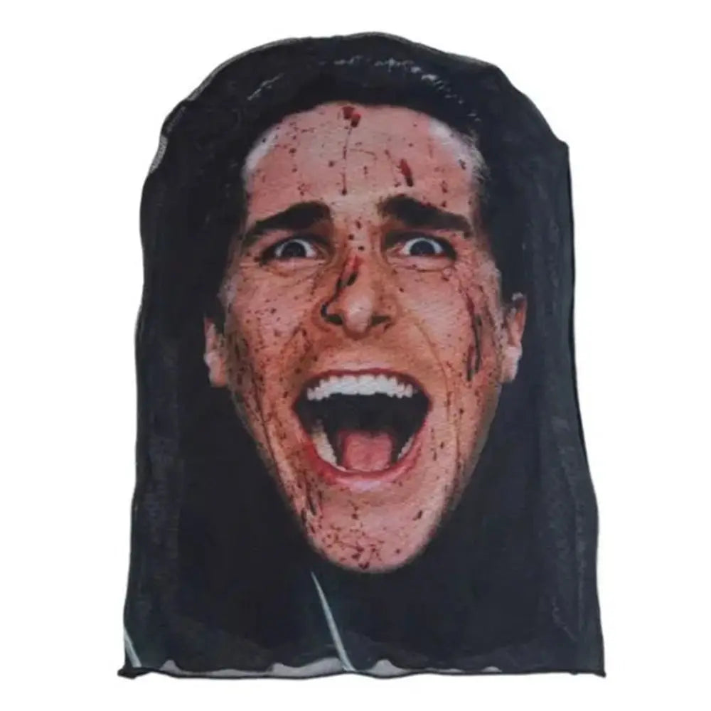 3D Seamless Magic Funny Celebrity Face Mask unisex Bandana Tube Neckchief gaiter Warmer Face Cover Head Scarf Headband Headwear