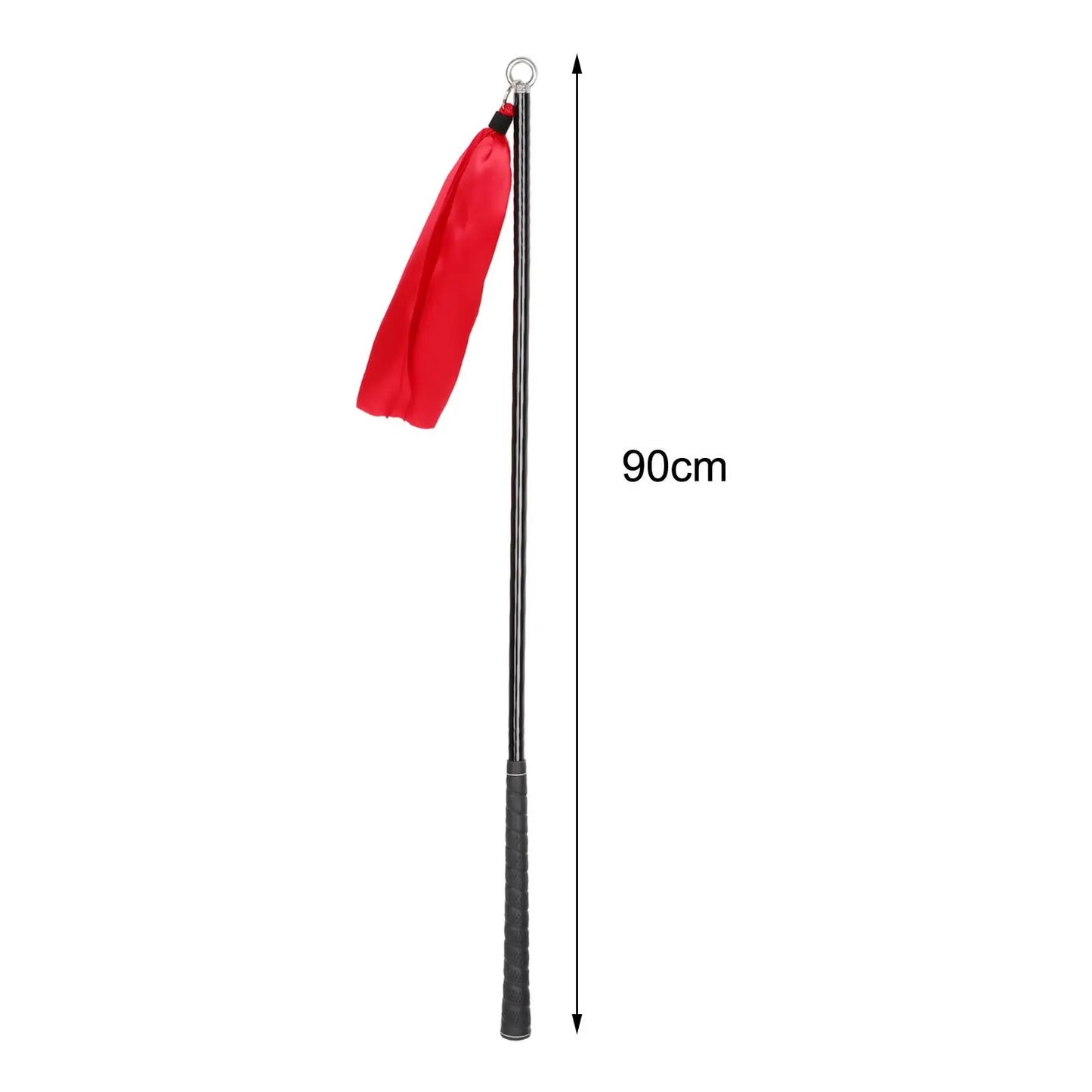 Golf Swing Trainer with Ribbon, 90cm Gesture Alignment Correction Golf Warm up Stick