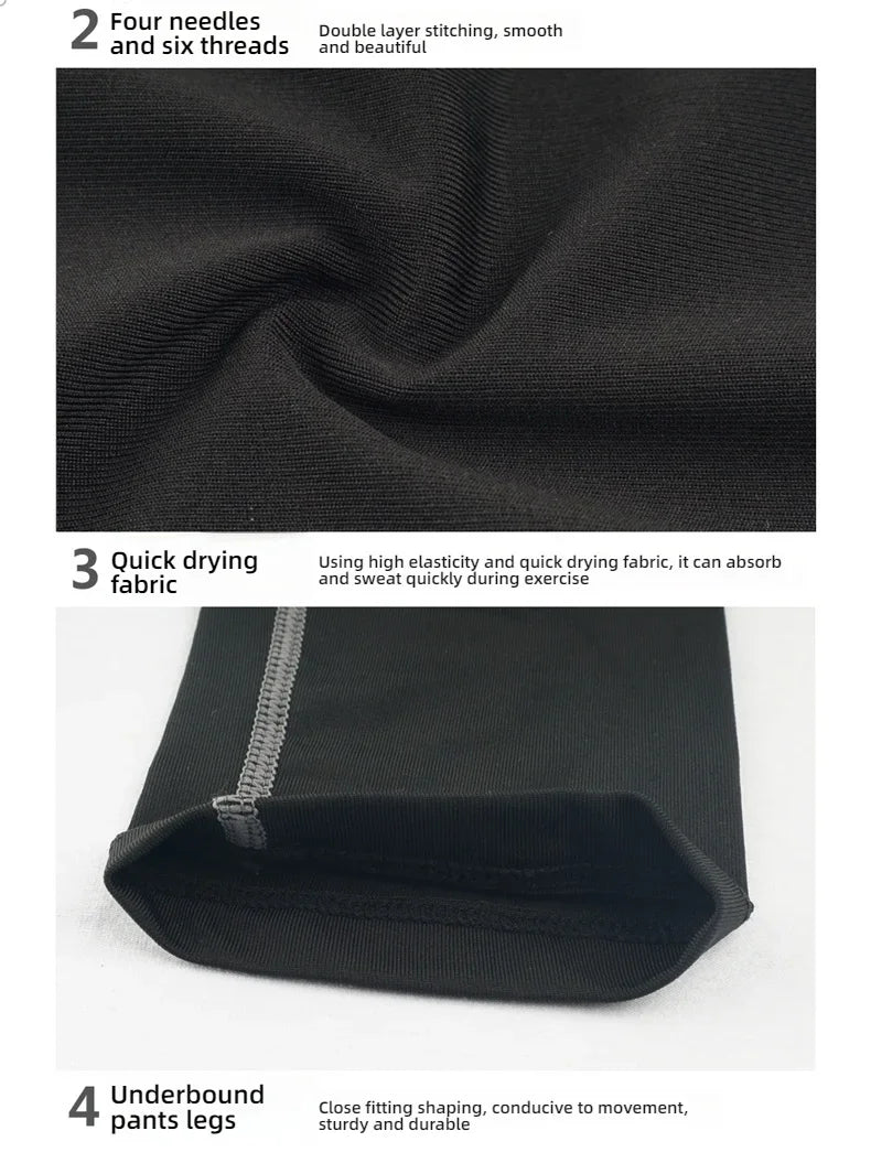 Basketball tight shorts, five-point American men's sports, running fitness, quick-drying track and field training