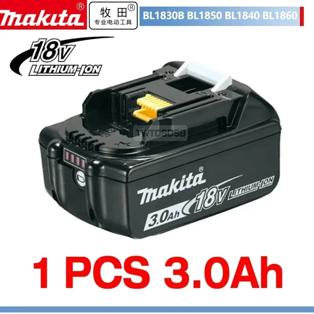 Original Makita 6Ah/5Ah/3Ah for Makita 18V Battery BL1830B BL1850B BL1850 BL1840 BL1860 BL1815 Replacement Lithium Battery