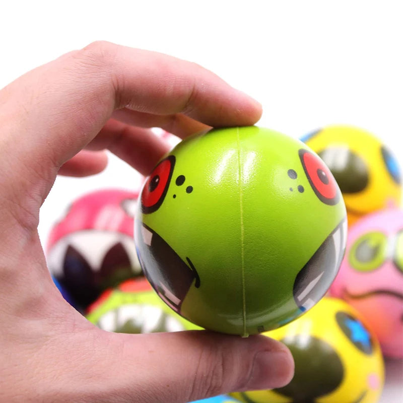 6 Pcs Toys Stress Ball Anxiety Relief For Boys Girls  Squeeze Ball  That Relieves Stress interesting  Children Toys
