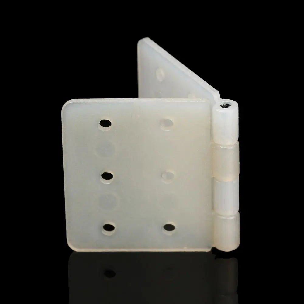 10Pcs 3 Sizes White Nylon Pinned Hinge for RC Airplanes Aileron Connection Aeromodelling Model DIY Accessories Educational Toys