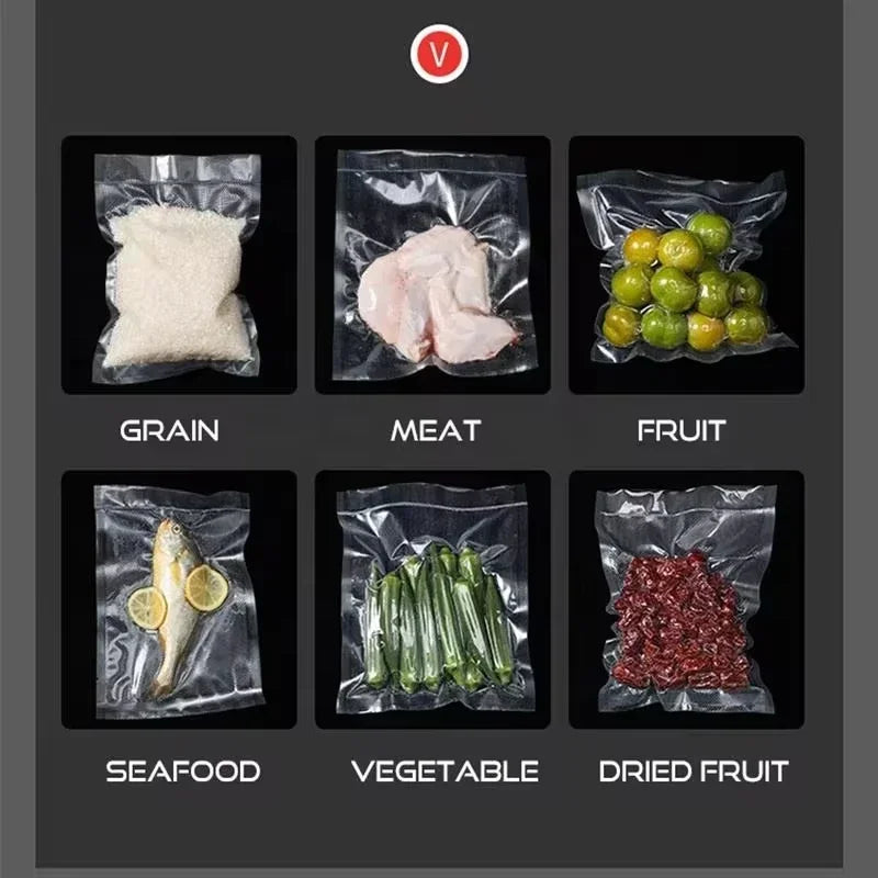 Xiaomi Vacuum Sealing Machine with 30cm Sealing Dry Moist Oily Powder 4 in 1 Household Sealing Machine for Food Preservation