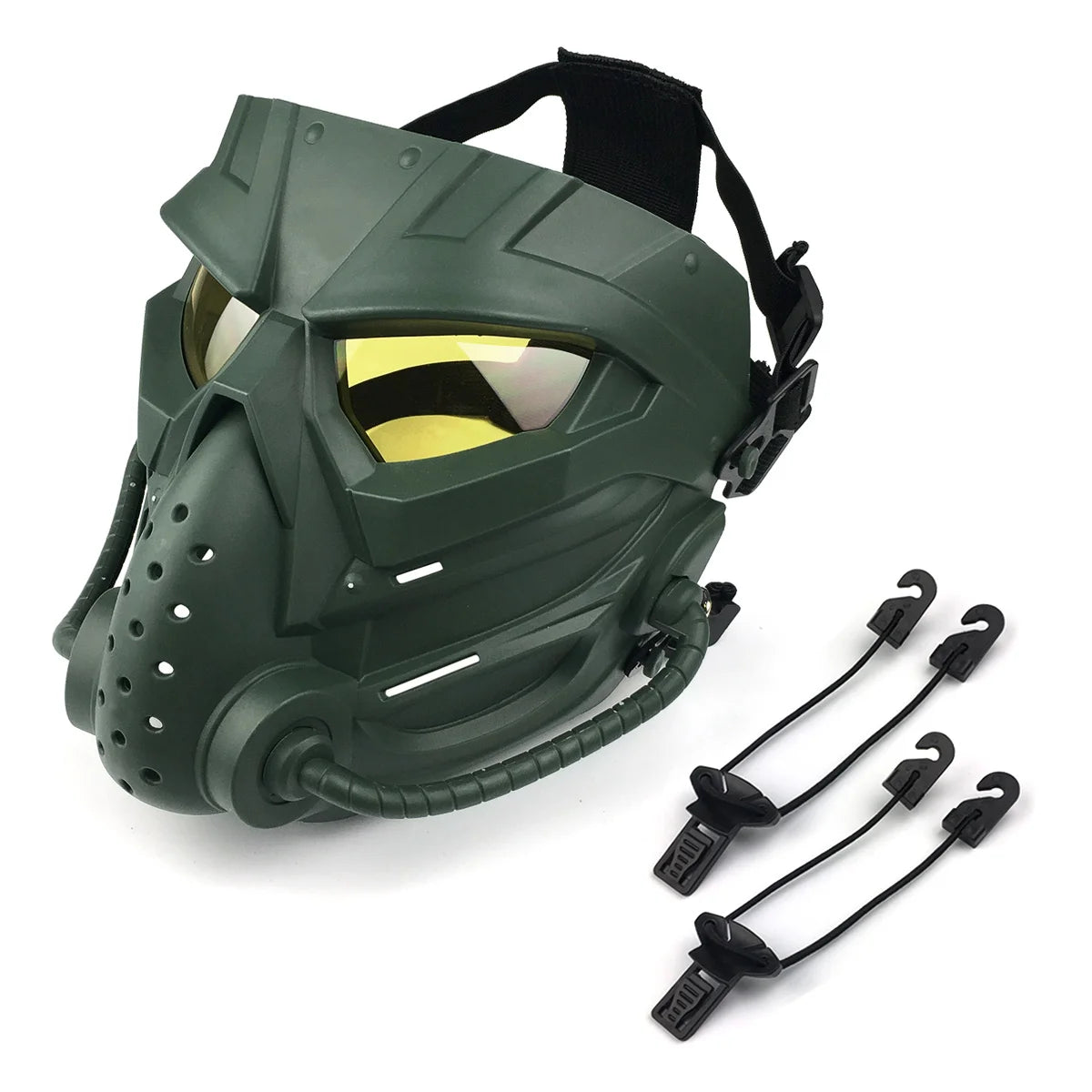 ZLang  Funny Full Face Protective Mask For Airsoft Costume Halloween CS Cosplay Tactical Game Mask  Breathable Skull Adjustable