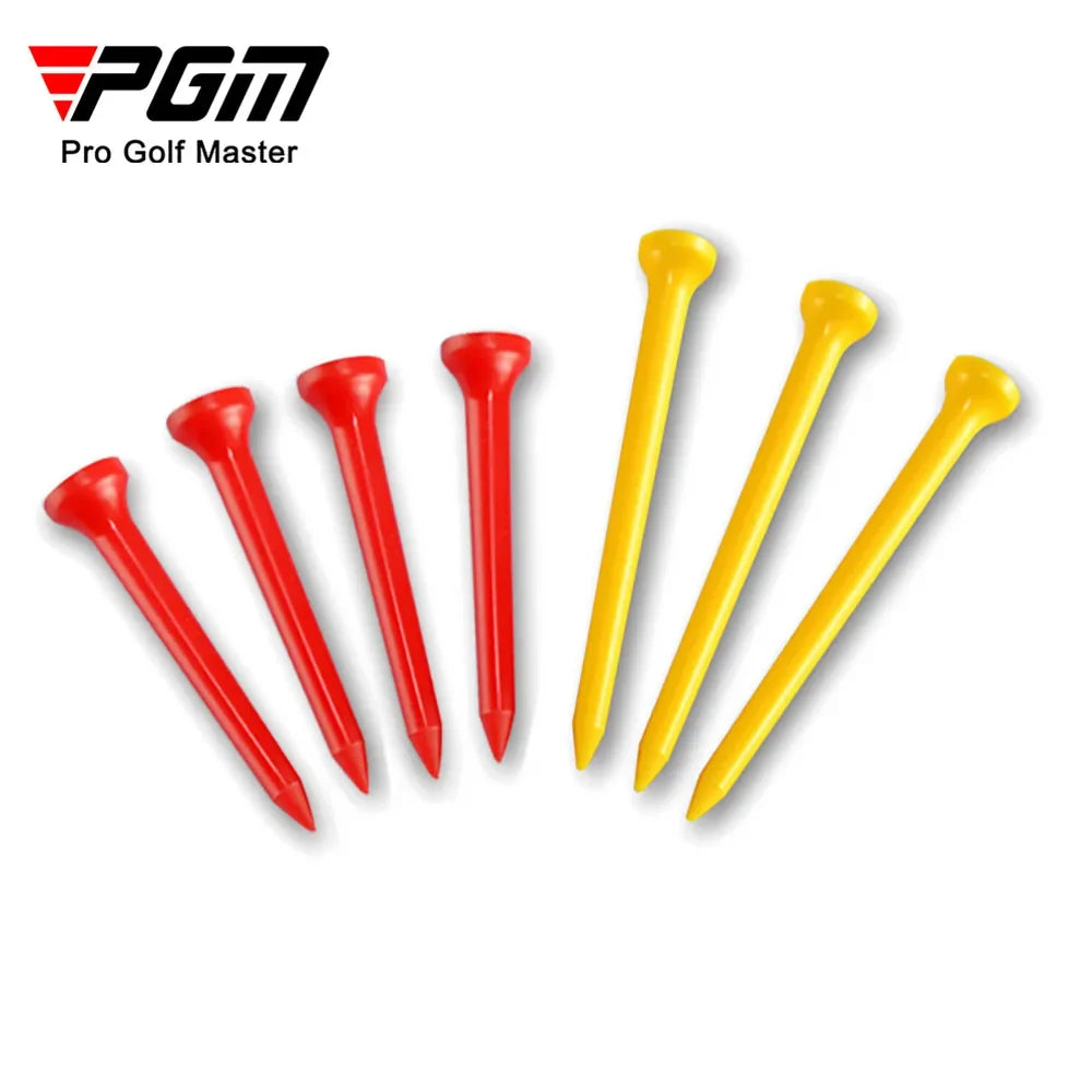 PGM 50pcs Golf TEE Plastic Cup Pins Tack Factory Wholesale Direct Selling 36/54/70/83mm Random Color QT009