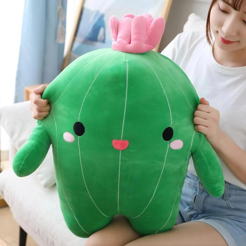 Cactus Plush Toy High Quality Strong Flexibility Washable Kids Boy Girl Gift Room Decor Cactus Stuffed Doll for Student
